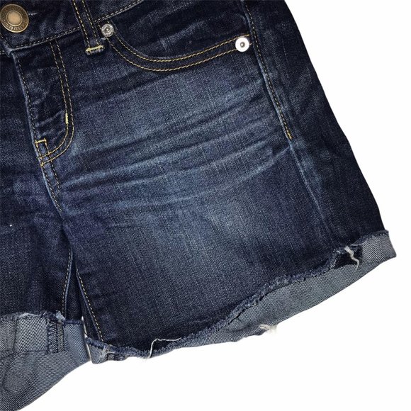 American Eagle Distressed Frayed Stretch Shorts 4 - Picture 5 of 8